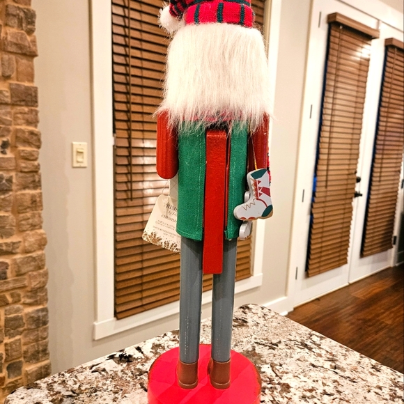 White Schnauzer Snowboarding Trimsetter by Dillard's Nutcracker 17.5'' - Picture 6 of 7